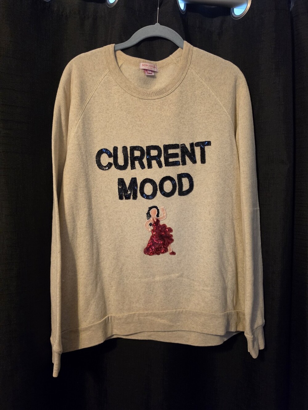 CURRENT MOOD Sequin Sweatshirt XL